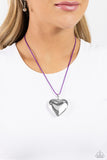 Devoted Daze - Purple Necklace - Paparazzi