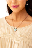 Suspended Stone - Copper Necklace - Paparazzi