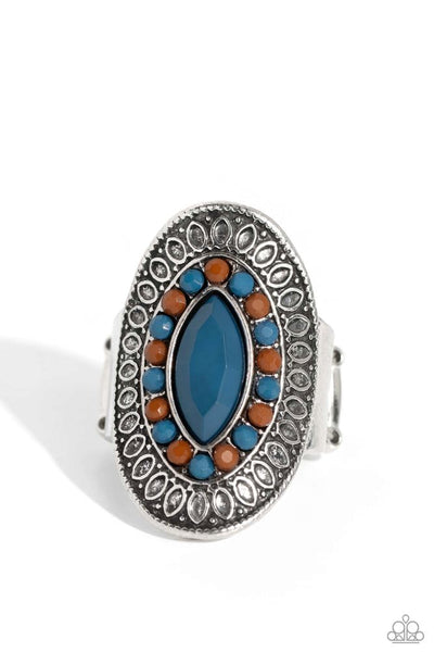 ARTISAN Expression - Blue Ring - Paparazzi