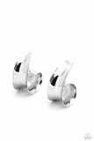 Curly Cadence - Silver Earrings - Paparazzi