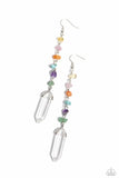 Quartz Qualification - Multi Earrings - Paparazzi