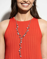 Noble Notion - Silver Necklace - Paparazzi