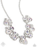 Fairytale Frost - White Necklace - Paparazzi