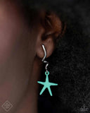 Written in the STARFISH - Blue Earrings - Paparazzi