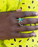 Wish Upon A STARFISH - Blue Ring - Paparazzi