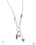 Celestial Confidence - Silver Necklace - Paparazzi