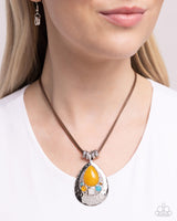 Admirably Artisan - Yellow Necklace - Paparazzi