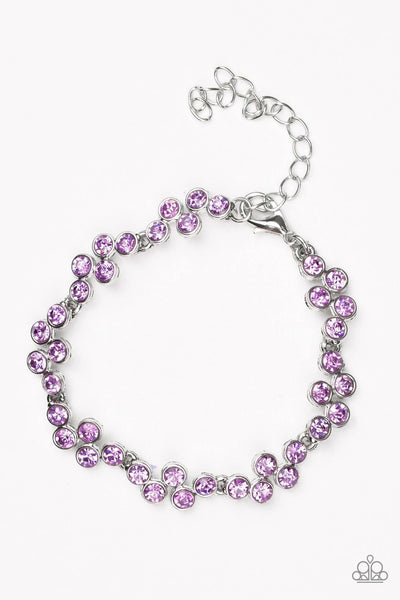 Still Glowing Strong - Purple Bracelet ~ Paparazzi