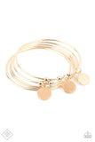 Reflective Radiance - Gold Bracelets ~ Paparazzi