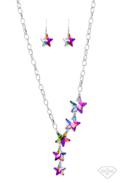 Star-Crossed Sparkle - Multi Necklace ❤️ Paparazzi