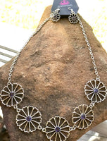 Daffodil Gardens - Purple Necklace ~ Paparazzi Fashion Fix