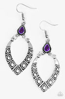 Tribe Something New - Purple Earrings Paparazzi