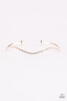No Small Shimmer - Rose Gold Bracelet ❤️ Paparazzi