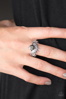 Electric Eclipse - Silver Ring ❤️ Paparazzi