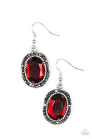 Queen Of Queens - Red Earrings ~ Paparazzi