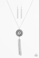 Noble Navigator - Green Necklace ❤️ Paparazzi