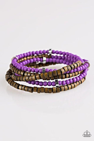 Who Wood Of Thought - Purple Bracelet Paparazzi