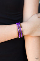 Who Wood Of Thought - Purple Bracelet Paparazzi