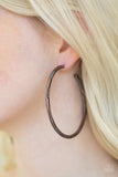 The Tough Girl - Copper Earrings ~ Paparazzi