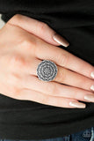 Petal Mantra - Silver Ring ~ Paparazzi