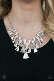 The Sands Of Time - Silver Necklace ~ Paparazzi