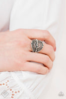 Travel Treasure - Silver Ring ~ Paparazzi