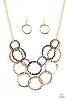 Radiant Ringmaster - Multi Necklace ~ Paparazzi