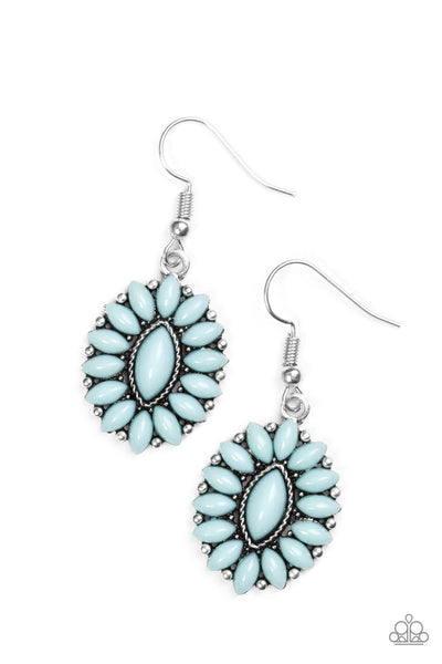 Spring Tea Parties - Blue Earrings ❤️ Paparazzi