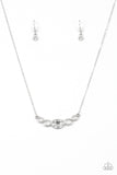 Cheers To Sparkle - White Necklace ~ Paparazzi