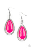 Spring Splendor - Pink Earrings ❤️ Paparazzi