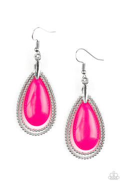 Spring Splendor - Pink Earrings ❤️ Paparazzi