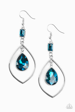 Priceless - Blue Earrings ❤️ Paparazzi