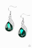 Easy Elegance - Green Earrings ~ Paparazzi