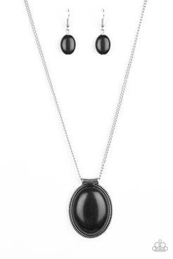 Southwest Showdown - Black Necklace ❤️ Paparazzi