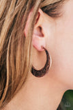 Sagebrush And Saddles - Copper Earrings ~ Paparazzi