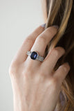 Regal Relic - Blue Ring ❤️ Paparazzi
