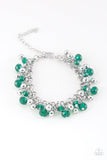 Just For The Fund Of It! - Green Bracelet ~ Paparazzi
