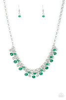 Trust Fund Baby - Green Necklace ❤️ Paparazzi