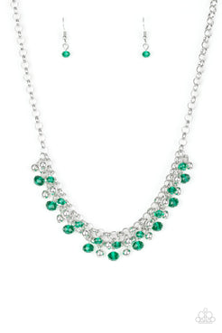 Trust Fund Baby - Green Necklace ❤️ Paparazzi