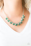 Trust Fund Baby - Green Necklace ❤️ Paparazzi