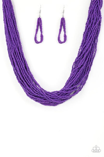 The Show Must Congo On! - Purple Necklace ~ Paparazzi