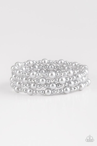 Classic Confidence - Silver Bracelet ~ Paparazzi Bracelets