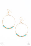 Say A Little Prairie - Blue Earrings ~ Paparazzi