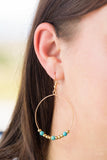 Say A Little Prairie - Blue Earrings ~ Paparazzi