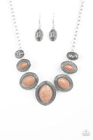 Sierra Serenity - Brown Necklace ❤️ Paparazzi