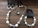 Pretty Pampered - Silver Earrings ~ Paparazzi Fashion Fix