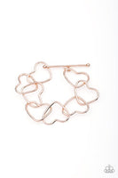 Take Heart - Rose Gold Bracelet - Paparazzi