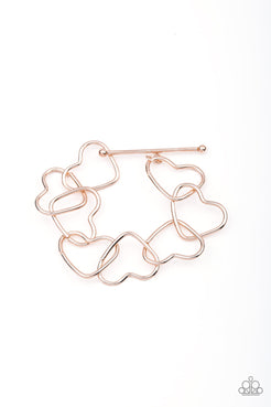 Take Heart - Rose Gold Bracelet - Paparazzi