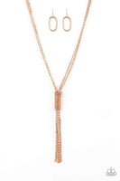 Boom Knock You Out - Copper Necklace ~ Paparazzi