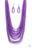 Rio Rainforest - Purple Necklace ~ Paparazzi